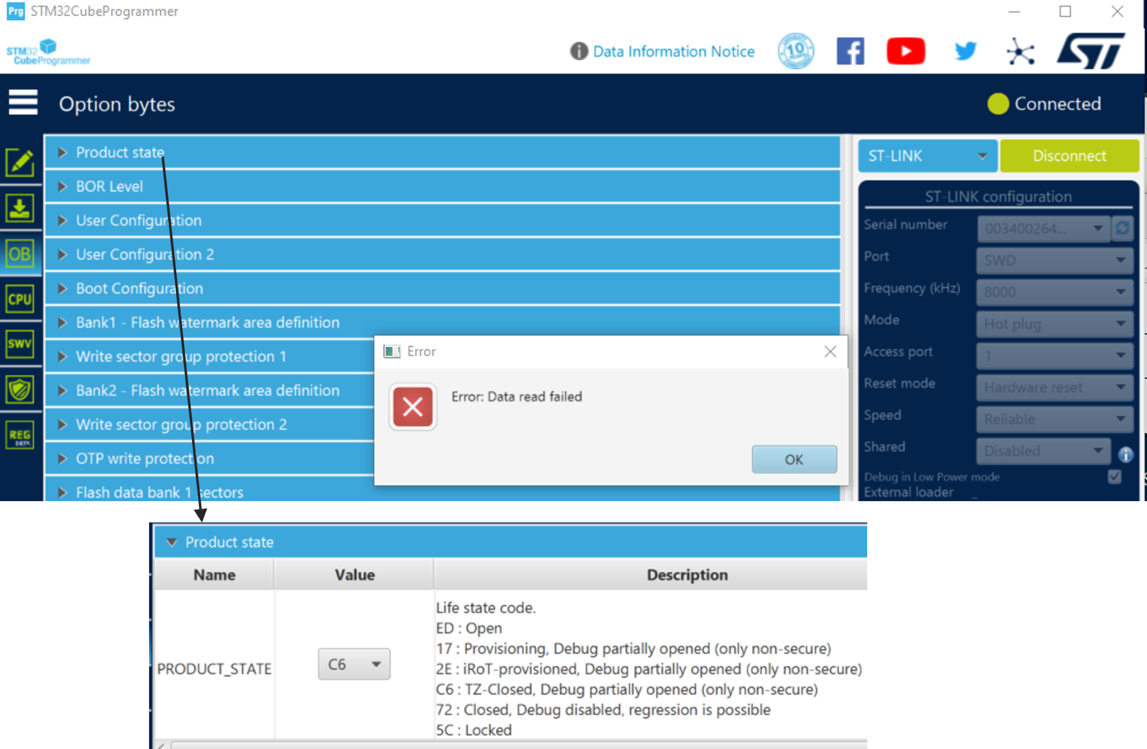 File:CubeProgrammer Connection.png - Stm32mcu