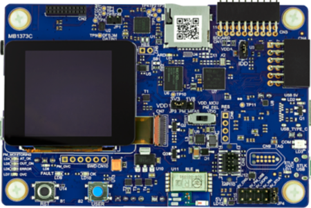 An image of STM32L562E-DK board.