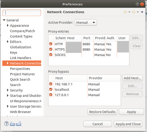 Network Setting in STM32CubeIDE