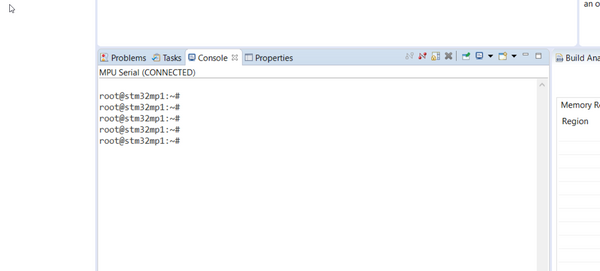 STM32CubeIDE Linux Prompt